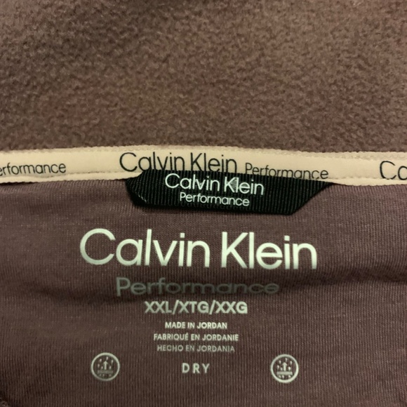 Calvin Klein Performance outdoor mock neck ladies fleece, zip up jacket - Picture 3 of 10